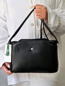 کیف دوشی زنانه بنو مدل پرنسا کد 4766 - مشکی