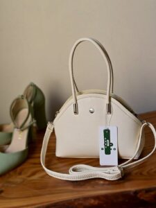 کیف دستی زنانه بنو مدل راشل کد4818 - سفید کرمی