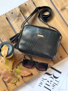 کیف دوشی زنانه بنو مدل نورا کد 3116 - مشکی