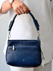 کیف دستی زنانه بنو مدل نادیا کد 4770 - سرمه ای