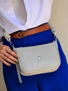 کیف دوشی زنانه بنو مدل نیلو کد 4874 - طوسی