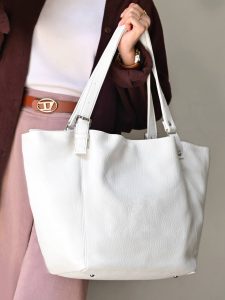 کیف دوشی زنانه بنو کد 4853 - سفید