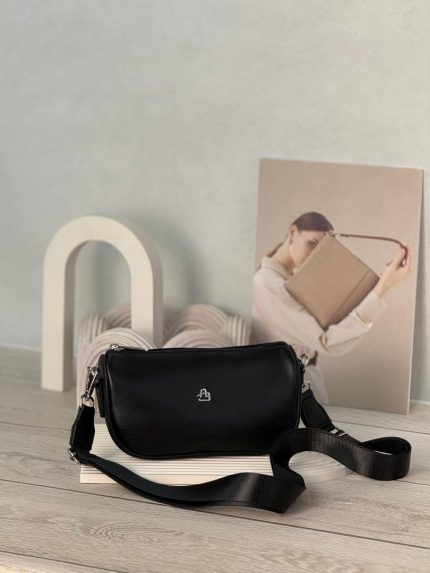 کیف دوشی زنانه آلفا کد 7037 - مشکی