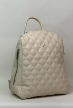 کوله پشتی زنانه آلفا ALFA کد 7048 - سفید کرمی