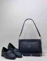 کیف دستی و دوشی زنانه آلفا ALFA کد 7035 - سرمه ای