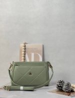 کیف دستی و دوشی زنانه آلفا ALFA کد 7035 - سبز